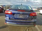 2017 Ford Focus Titanium Синий vin: 1FADP3J20HL235075