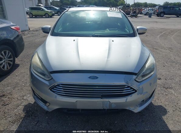 1FADP3J20HL291548 2017 FORD FOCUS Серебряный Вид щитка приборов