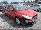 2018 Ford Focus Titanium Orange vin: 1FADP3J22JL294053