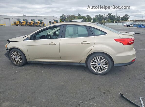 1FADP3J26HL287830 2017 FORD FOCUS Желто-коричневый Задняя левая четверть