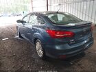 2018 Ford Focus Titanium Синий vin: 1FADP3J26JL294203