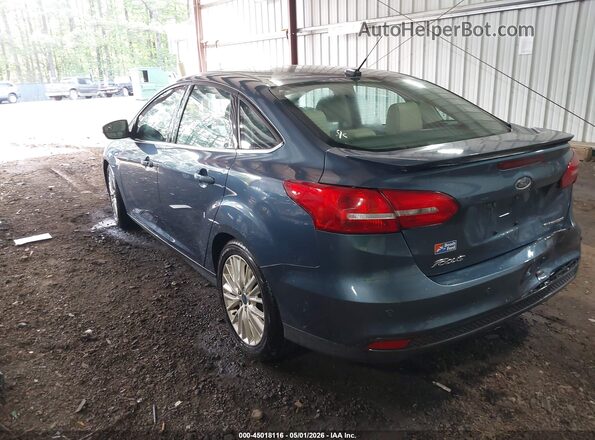 1FADP3J26JL294203 2018 FORD FOCUS Синий Задняя левая четверть