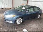 2018 Ford Focus Titanium Синий vin: 1FADP3J26JL294203