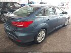 2018 Ford Focus Titanium Синий vin: 1FADP3J26JL294203