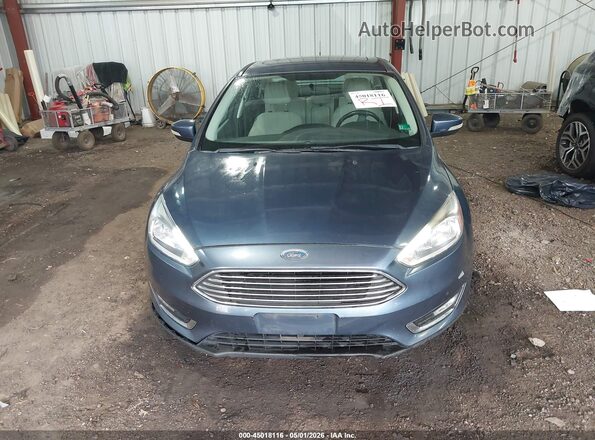 1FADP3J26JL294203 2018 FORD FOCUS Синий Вид щитка приборов