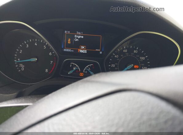 1FADP3J26JL294203 2018 FORD FOCUS Синий Вид задних сидений