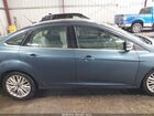 2018 Ford Focus Titanium Синий vin: 1FADP3J26JL294203