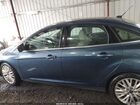 2018 Ford Focus Titanium Синий vin: 1FADP3J26JL294203