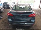 2018 Ford Focus Titanium Синий vin: 1FADP3J26JL294203