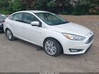 2016 Ford Focus Titanium Белый vin: 1FADP3J28GL229443