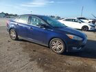 2016 Ford Focus Titanium Синий vin: 1FADP3J28GL287925