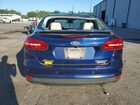 2016 Ford Focus Titanium Синий vin: 1FADP3J28GL287925