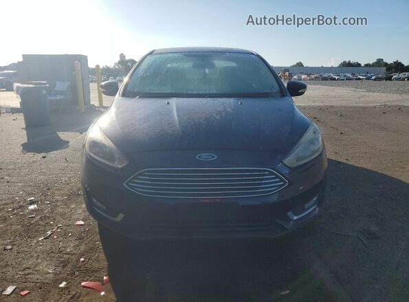 1FADP3J28GL287925 2016 FORD FOCUS Синий Вид спереди