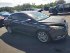 2017 Ford Focus Titanium Серый vin: 1FADP3J29HL281696