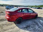 2017 Ford Focus Titanium Красный vin: 1FADP3J2XHL202293