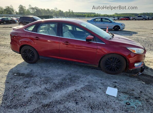 1FADP3J2XHL202293 2017 FORD FOCUS Красный Передняя правая четверть