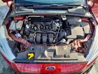 2017 Ford Focus Titanium Красный vin: 1FADP3J2XHL202293