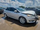 2017 Ford Focus Titanium Серебряный vin: 1FADP3J2XHL260422