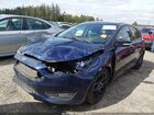 2016 Ford Focus Se Синий vin: 1FADP3K20GL205538