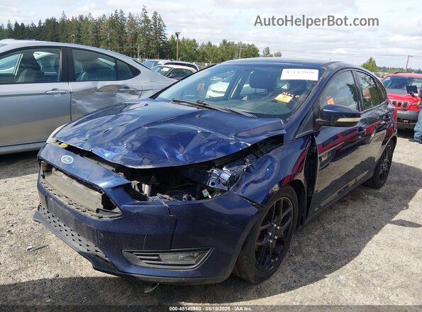 1FADP3K20GL205538 2016 FORD FOCUS Синий Передняя левая четверть