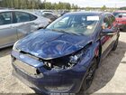 2016 Ford Focus Se Синий vin: 1FADP3K20GL205538