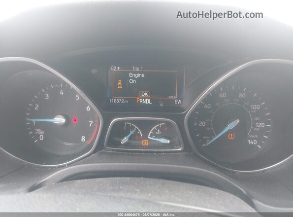 1FADP3K20GL255615 2016 FORD FOCUS Черный Вид задних сидений