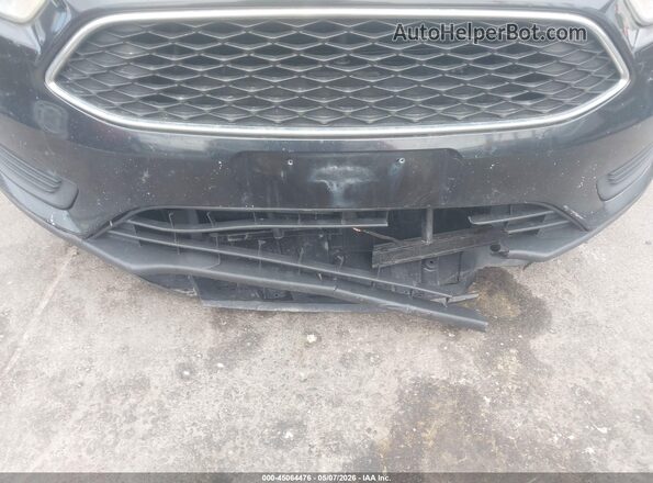1FADP3K20GL255615 2016 FORD FOCUS Черный Вид спереди