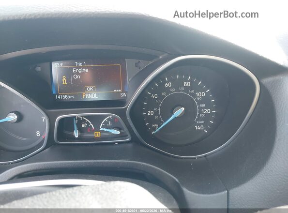 1FADP3K20GL345153 2016 FORD FOCUS White Widok tylnych siedzeń