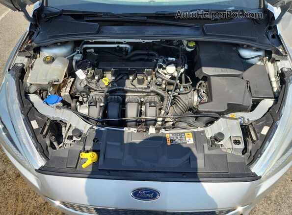 1FADP3K20GL372627 2016 FORD FOCUS Серебряный Вид задней части салона