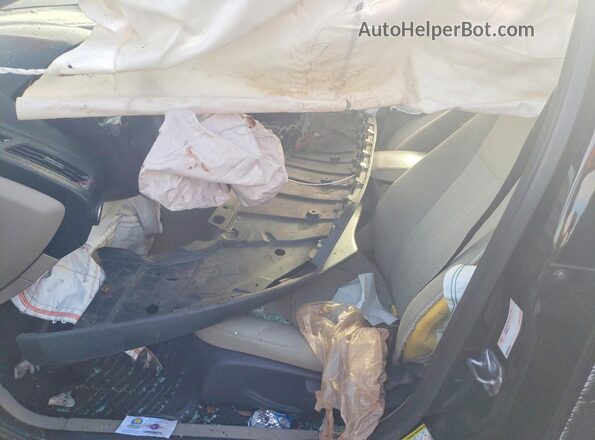 1FADP3K20GL377052 2016 FORD FOCUS Черный Вид салона спереди