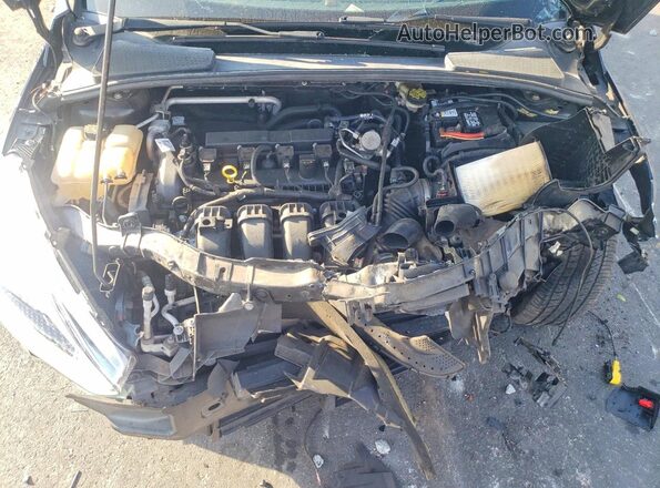 1FADP3K20GL377052 2016 FORD FOCUS Черный Вид задней части салона