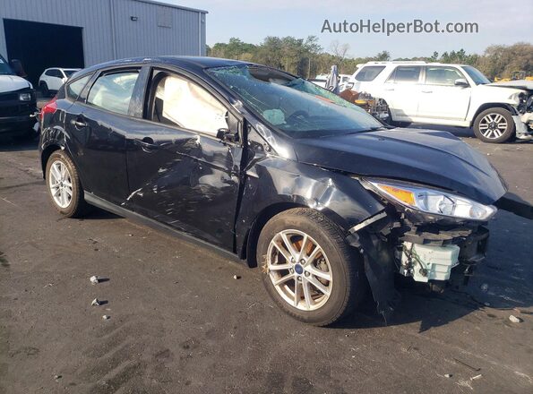 1FADP3K20GL377052 2016 FORD FOCUS Черный Передняя правая четверть