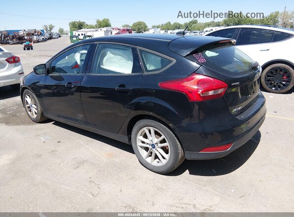 1FADP3K20JL266220 2018 FORD FOCUS Черный Задняя левая четверть