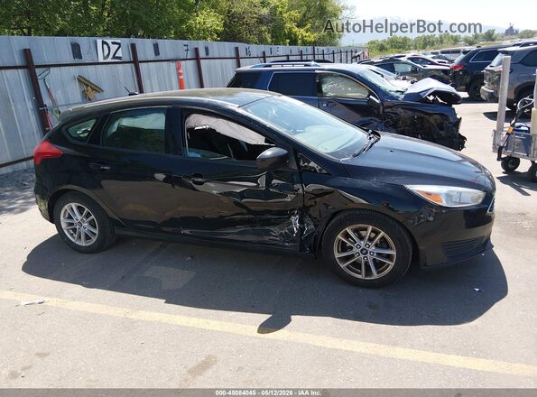 1FADP3K20JL266220 2018 FORD FOCUS Черный Вид задней части салона