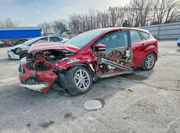 1FADP3K21GL288218 2016 FORD FOCUS Красный Передняя левая четверть