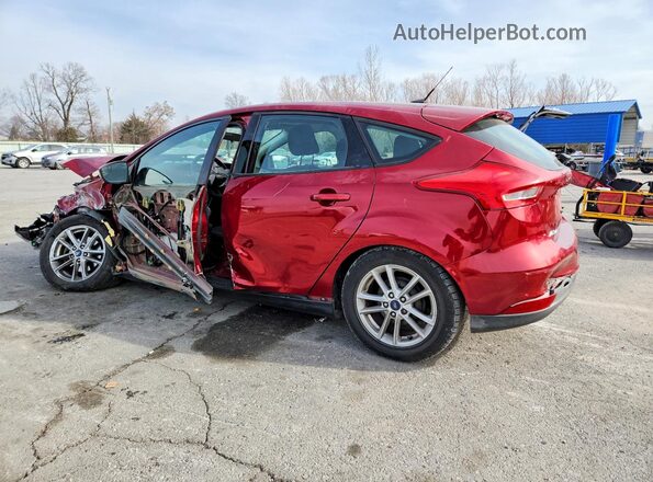 1FADP3K21GL288218 2016 FORD FOCUS Красный Задняя левая четверть