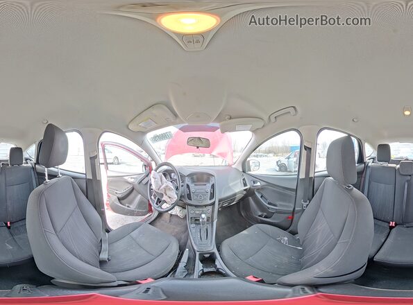 1FADP3K21GL288218 2016 FORD FOCUS Красный Панорамный вид салона 360°