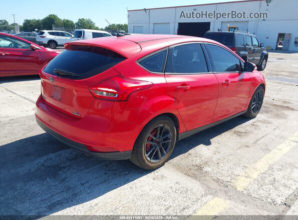 1FADP3K21GL290938 2016 FORD FOCUS Red Trasero derecho