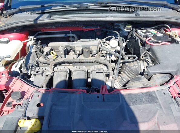 1FADP3K21GL290938 2016 FORD FOCUS Red Vista trasera