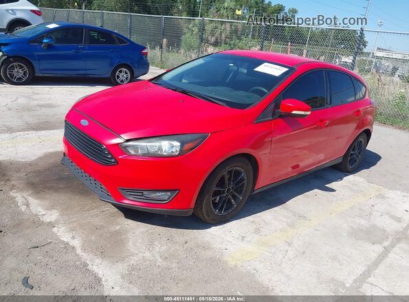 1FADP3K21GL290938 2016 FORD FOCUS Red Vista tres cuartos delantera izquierda