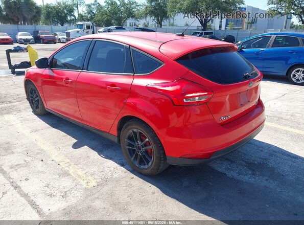 1FADP3K21GL290938 2016 FORD FOCUS Red Trasero izquierdo