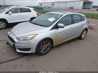 2016 Ford Focus Se Серебряный vin: 1FADP3K21GL352239