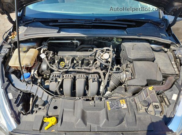 1FADP3K21GL354458 2016 FORD FOCUS Серебряный Вид задней части салона