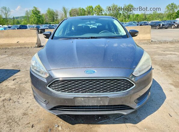 1FADP3K21GL354458 2016 FORD FOCUS Серебряный Вид спереди