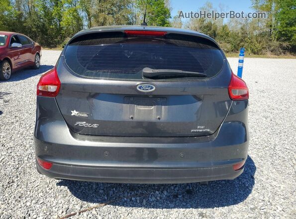 1FADP3K21GL398444 2016 FORD FOCUS Black Widok z tyłu