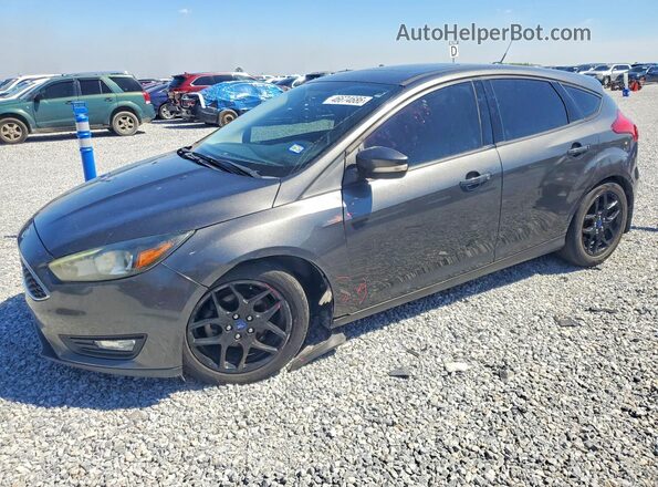 1FADP3K21GL398444 2016 FORD FOCUS Black Przód lewy