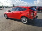 2017 Ford Focus Se Red vin: 1FADP3K22HL246920