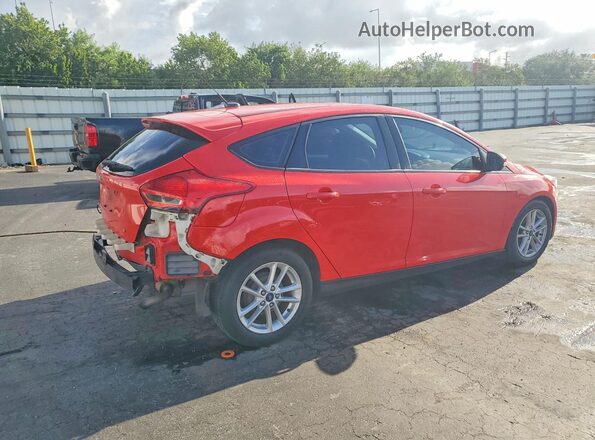 1FADP3K22HL246920 2017 FORD FOCUS Red Tył prawy