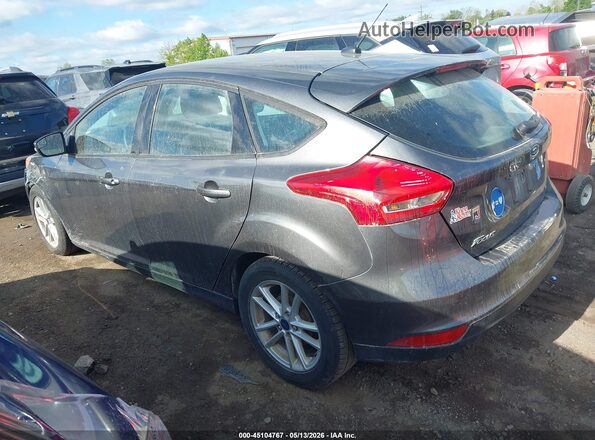 1FADP3K22HL298967 2017 FORD FOCUS Серый Задняя левая четверть