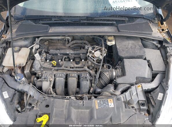 1FADP3K22HL298967 2017 FORD FOCUS Серый Вид сзади